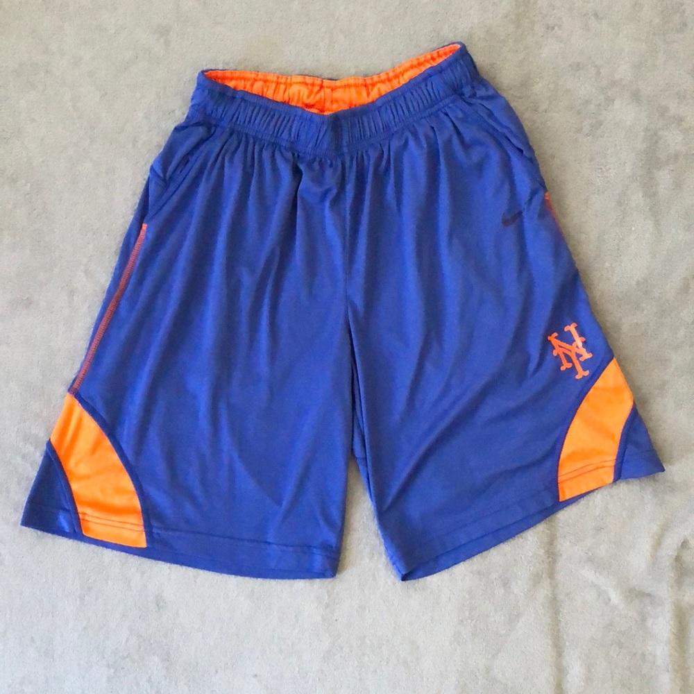 Nike New York Mets Boys Basketball Shorts Medium